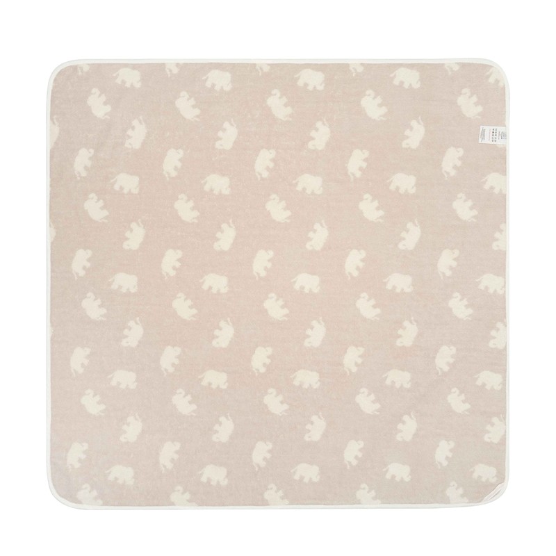 Steiff Elefäntle Hooded Bath Towel, Cloud dancer