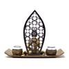 Set of 2 Buddha Tea Light Holders for Meditation, Relaxation