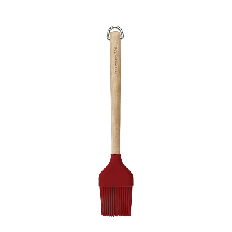 KitchenAid 3-Piece Birch Wood Baking Set with Pastry Brush, Spoon