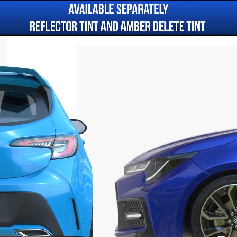 Tail Light Tint Compatible with 2019-2022 Toyota Corolla Hatchback