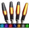 PUNKZZ Direccionales Led Moto Secuencial Indicador Intermitente 4pz
