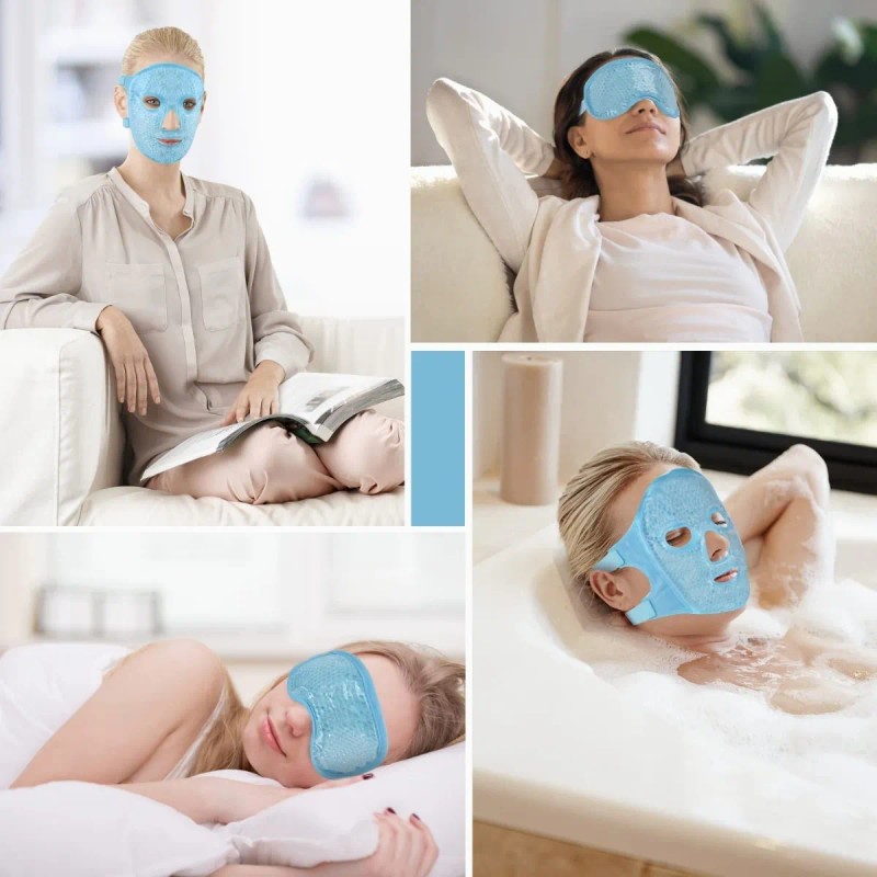 Mascarilla Facial Máscara Dormir Frio/caliente