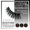 AulanRose 3D Magnetic Eyelashes, Magnetic Lashes Natural Looking with Eyeliner