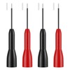 4 Pack 2mm Extended Needle Test Probes, 600v/10a Non-Destructive Multimeter