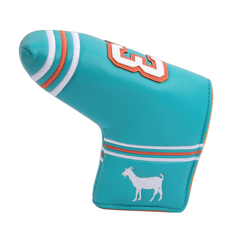 SHABIER Cyan Golf Putter Cover with NO.13 Design Headcover for