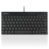 Perixx PERIBOARD-326ES Mini Teclado USB retroiluminado con teclas de Corto