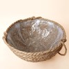 Natural Seagrass Hanging Planter Basket Set, Indoor Plant Pots, Boho