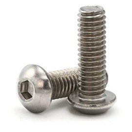 Button Socket Head Screw 18-8 Stainless Steel - 5/16"-24 x 1-1/2" Qty-25