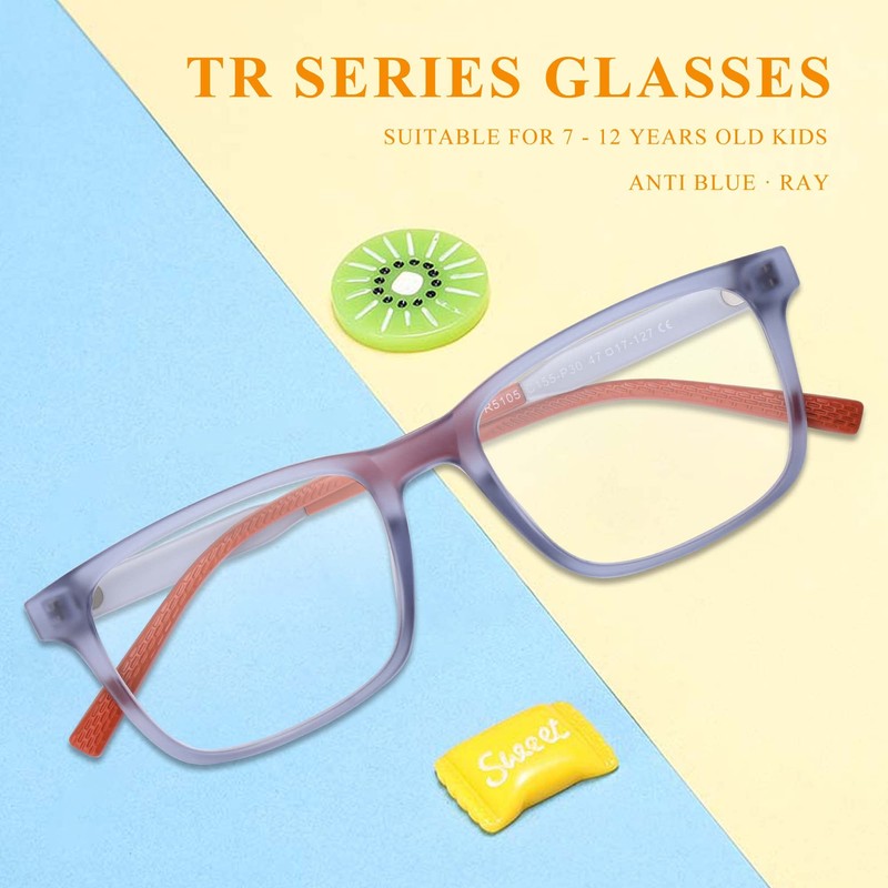 SooGree Blue Light Glasses for Kids Blue Light Blocking Glasses