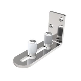 WOLFBIRD Adjustable Wall Door Bottom Guide Sliding Door Bottom Guide Stainless Steel
