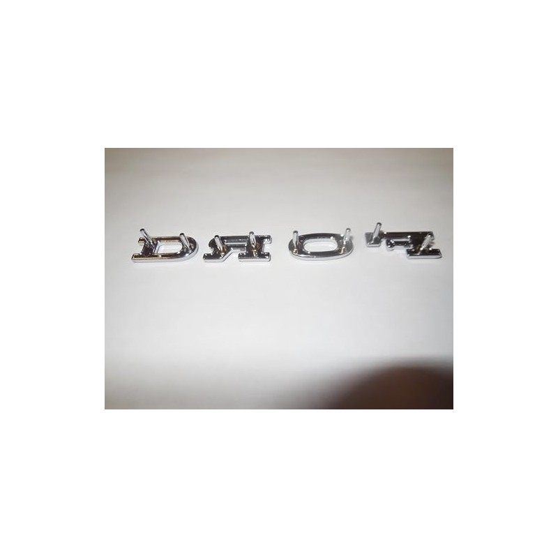 1972-1976 Torino & Ranchero Hood Letters Set of 4