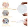 Strongest Door Stopper(6 PCS, 1.97“), Yunshan Clear Rubber Door Stops