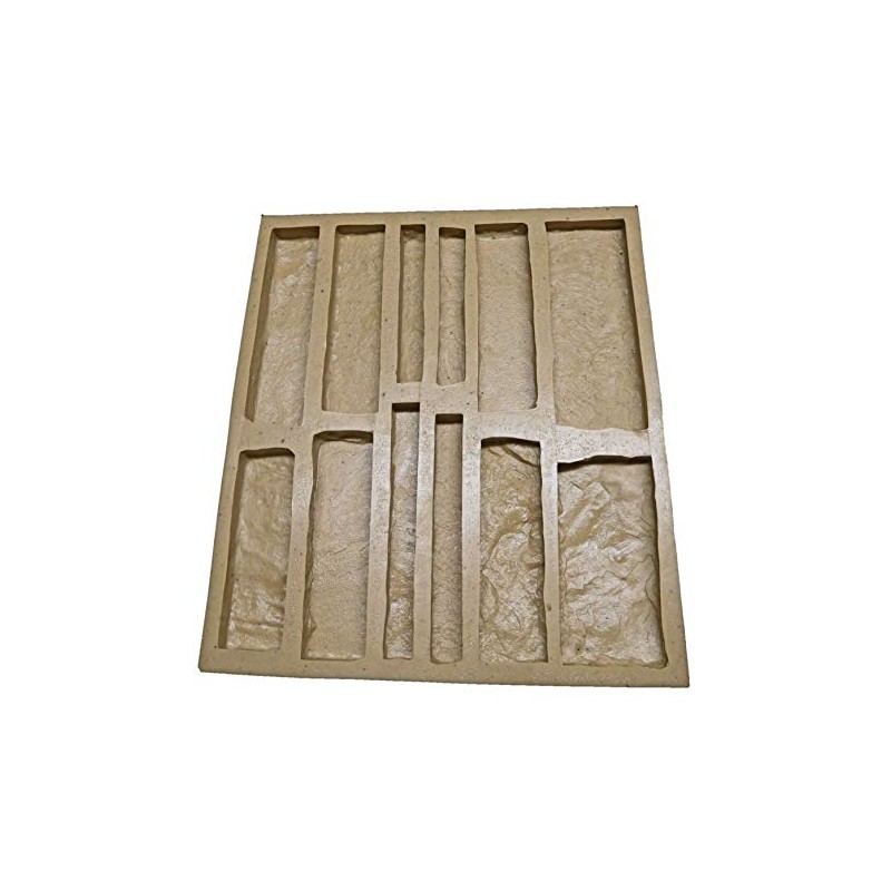 Veneer Stone Rubber Mold for Concrete or Plaster, EZ Stack