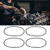 5Pcs Round Rubber Motor Belt Industrial Mechanical Equipment Transmission Parts