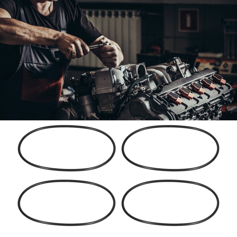 5Pcs Round Rubber Motor Belt Industrial Mechanical Equipment Transmission Parts