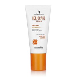 Heliocare Derma Enzinger Color Gel Cream Light Tinted Sun Protection SPF 50 UVB UVA Protection 50 ml