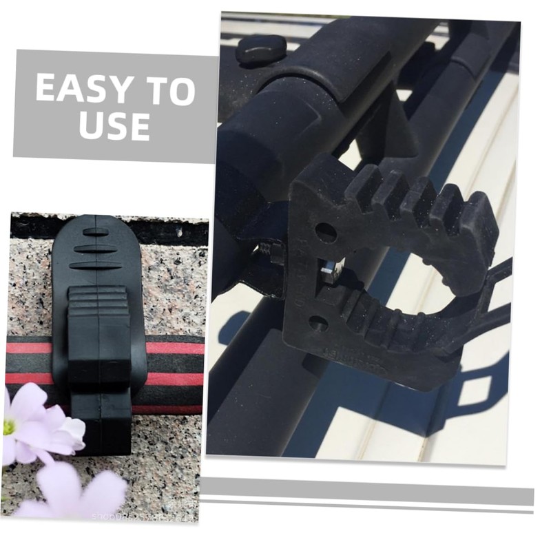 GRIRIW 2pcs Rubber Mounting Rubber Clamp Quick Release Clamp for