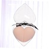 Baluue 2pcs Heart Shape Cosmetic Sponges for Wet and Dry
