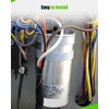 EAE32501017 Refrigerator Run Capacitor Fit for LG, 20μF MFD 370/440VAC