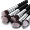 JewelryWe 10pcs Premium Makeup Brush Set Synthetic Kabuki Cosmetics Foundation