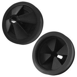 Murtenze 2 Pack Garbage Disposal Splash Guard, EPDM Rubber Sink Baffle Quiet Cover Replacement, 3 1/8" Drain Insert for Waste King