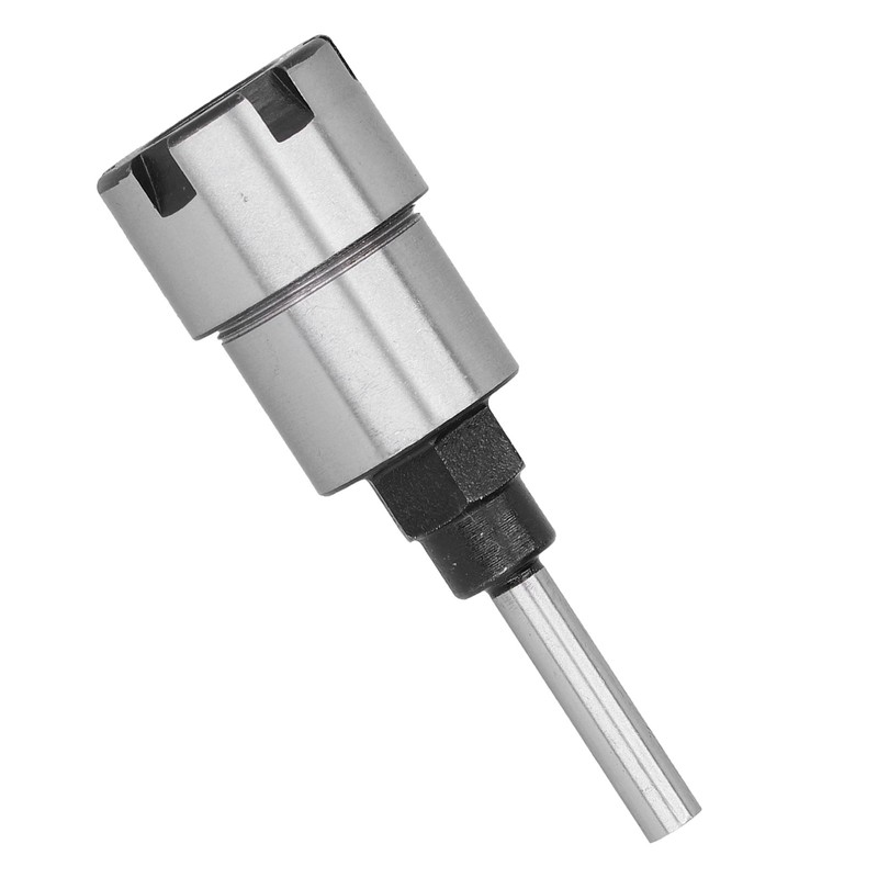 Shank Router Bit Collet Extension Lathe Accessory with 1/4in Tool