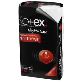 Kotex Maxi Night Time Sanitary Towels, 10 towels