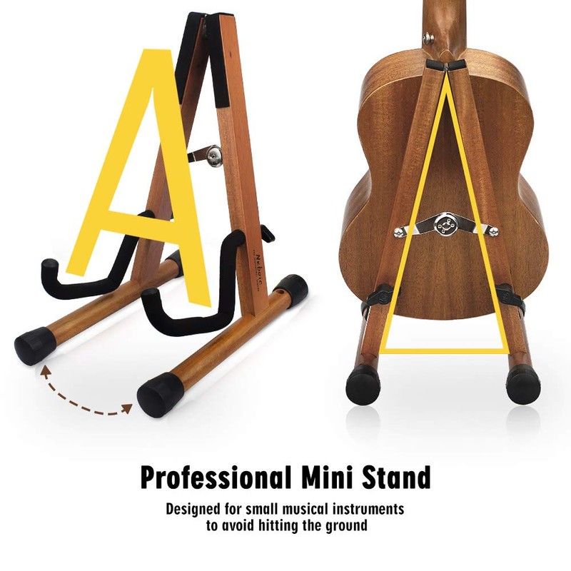 Neboic Violin Stand, Ukulele stand, Wooden Banjo Stand, Violin Stand