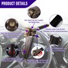 OPL5 Car Steering Lock, Heavy Duty Universal Anti-Theft Locking Devices,