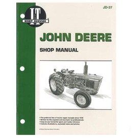I&T Shop Manual JD Models 1020, 1520, 1530, 2020 & 2030 Tractors Farmer Bob's Parts JD37