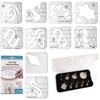 10 x Free Motion Quilting Templates Series 5 + 9