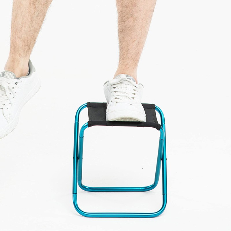 LYHLYA - Mini taburete plegable portátil, pequeño taburete de camping