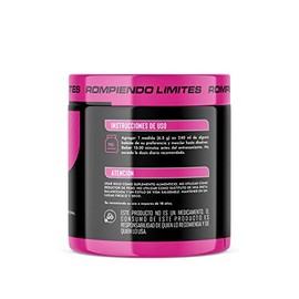 Limit-X Nutrition Pre Workout Pre-Para Ella  Suplemento Polvo pre entreno con Creatina Monohidratada, Cafena, Beta Alanina y Arginina  190 gramos  30 