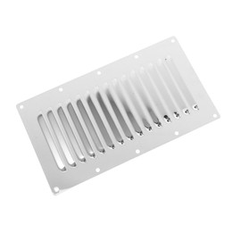 Operitacx Stainless Steel Louver Vent Cover for Kitchen Bathroom and Air Conditioning Units Windproof Duct Grille for Efficient Air Circulation and Easy Installation