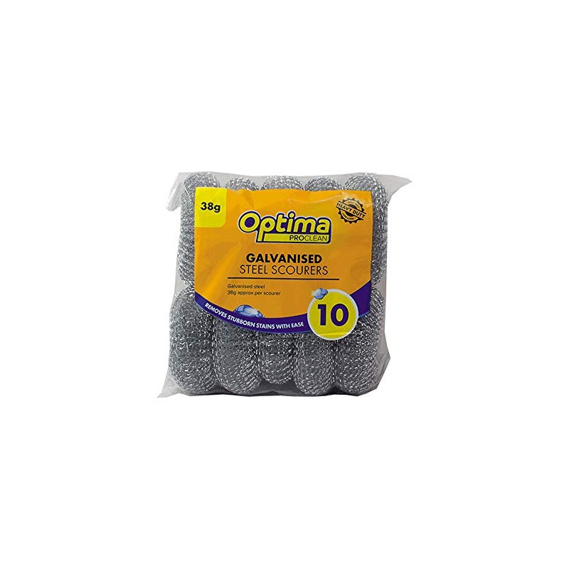 Ramon Hygiene 828/40 Galvanised Scourers 38 Grm , Pack of
