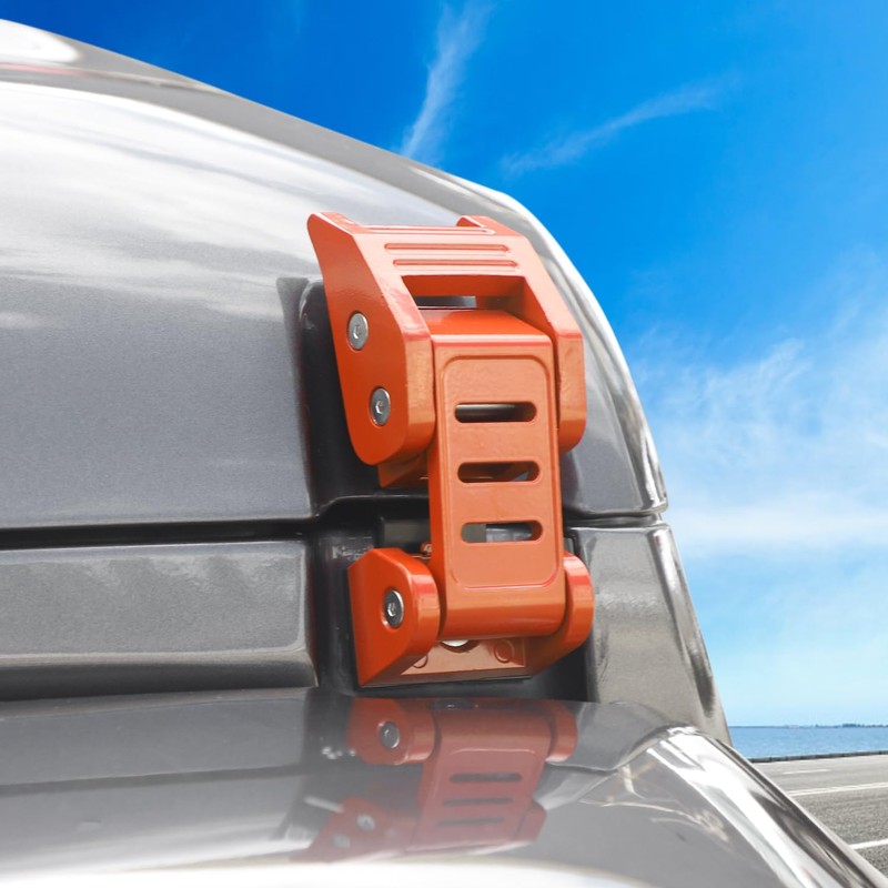 RT-TCZ - Kit de pestillos para capó, compatible con Jeep