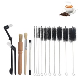 15-Piece Espresso Brush Set, Coffee Brush Set, Professional Coffee