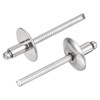 sourcing map 25Pcs 3/16"x5/16" 304 Stainless Steel Large Flange Round