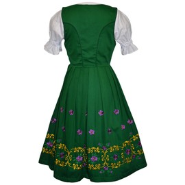 Dirndl Trachten Haus 3-Piece Long German Party Oktoberfest Dress (10)