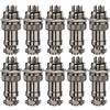 Clyxgs Aviation Plug 5 pines 16mm Metal macho hembra conector