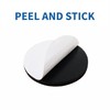 softtouch 3" Round Heavy Duty Self Stick Felt Furniture Pads,
