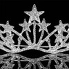 Star Shaped Rhinestone Crowns Bridal Crowns Tiaras Bridal Headpiece for
