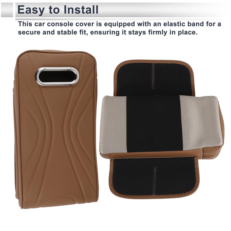 X AUTOHAUX Car Center Console Cover Car Armrest Cover Multifunctional