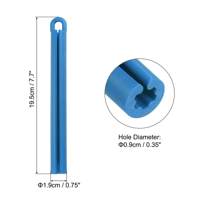 PATIKIL 7.7" Billiard Cue Hanger 4pcs Snooker Pool Rod Billiard