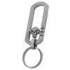 Titanium Alloy Keychain Men's Waist Belt Buckle Outdoor Carabiner Hanging