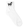 Hip Hop 50's Shop Womens Bobby Poodle Sock with Poodle