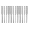 sourcing map 12pcs Diamond Coated Chainsaw Sharpener Bits 5/32" 4mm