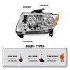 Headlights Assembly Pair for 2011-2013 Jeep Grand Cherokee & 2011-2017