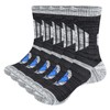 YUEDGE Moiture Wicking Mens Socks Anti Sweat Work Socks Mid