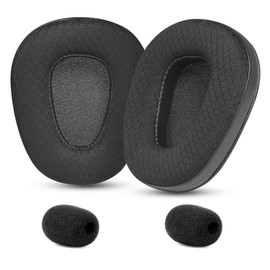 YDYBZB Earpads Replacement Ear Pads Compatible with BlueParrott B650/S650(650XT 650 XT) Noise Cancelling Bluetooth Headphones Cushions High-Density Foam Mesh Fabric - B650XT MF Black